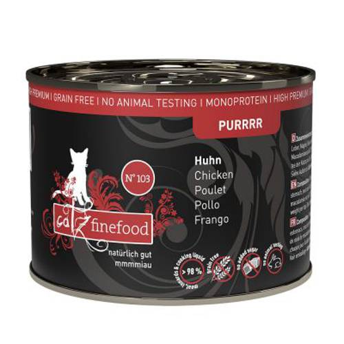 catz finefood Purrrr w puszkach, 6 x 200 g / 190 g No. 111, jagnięcina (6 x 200 g) - Catz Finefood