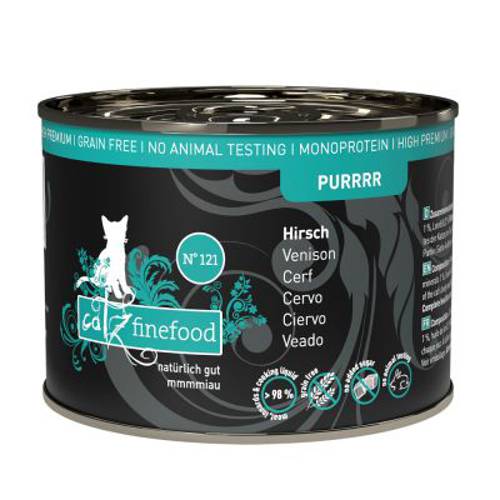catz finefood Purrrr w puszkach, 6 x 200 g / 190 g No. 111, jagnięcina (6 x 200 g) - Catz Finefood