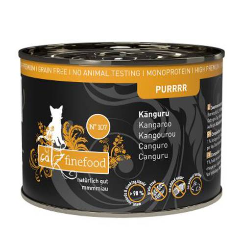 catz finefood Purrrr w puszkach, 6 x 200 g / 190 g No. 111, jagnięcina (6 x 200 g) - Catz Finefood