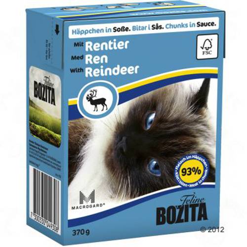 Megapakiet Bozita w sosie, 24 x 370 g Kitten, kurczak - Bozita