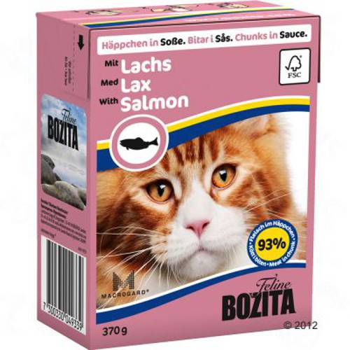 Megapakiet Bozita w sosie, 24 x 370 g Kitten, kurczak - Bozita
