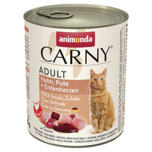 Animonda Carny Adult, 6 x 800 g Koktajl mięsny - Animonda Rafine