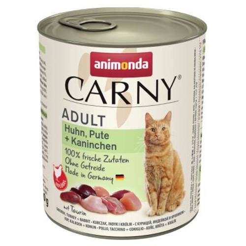 Animonda Carny Adult, 6 x 800 g Koktajl mięsny - Animonda Rafine