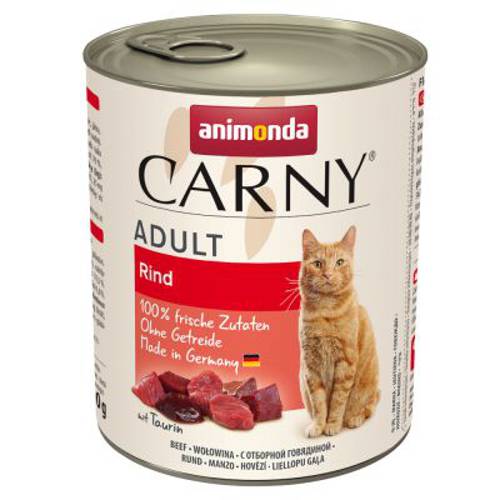 Animonda Carny Adult, 6 x 800 g Kurczak, indyk i królik - Animonda Rafine
