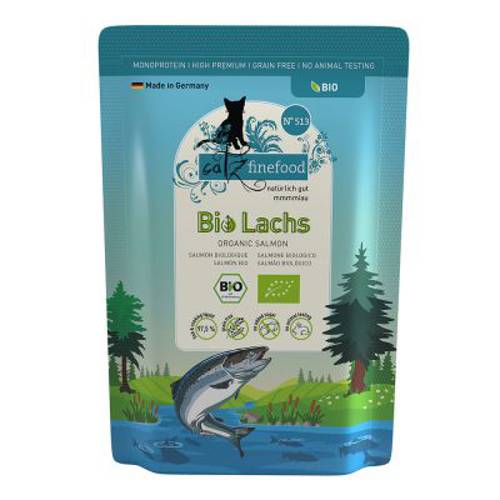 Korzystny pakiet catz finefood bio, 24 x 85 g No.505 Biokaczka - Catz Finefood