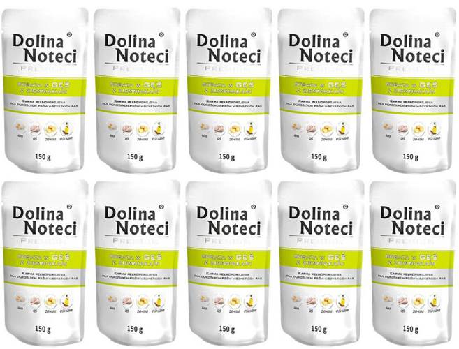 Dolina Noteci Premium Bogata w Gęś z Ziemniakami 10x150g - Dolina Noteci