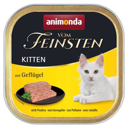 Animonda vom Feinsten Kitten, 6 x 100 g Z drobiem - Animonda Vom Feinsten