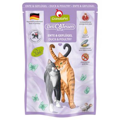 GranataPet DeliCatessen, 12 x 85 g Kitten, drób - Granatapet