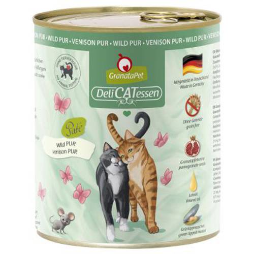 Pakiet próbny GranataPet DeliCatessen, 6 x 800 g Pakiet próbny I - Granatapet