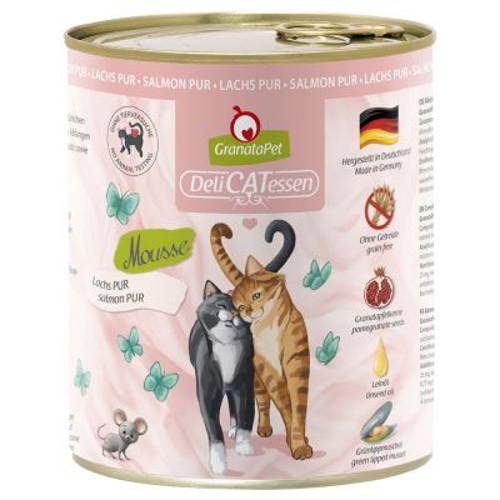 Pakiet próbny GranataPet DeliCatessen, 6 x 800 g Pakiet próbny I - Granatapet