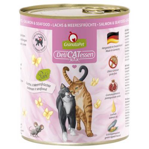 Pakiet próbny GranataPet DeliCatessen, 6 x 800 g Pakiet próbny I - Granatapet