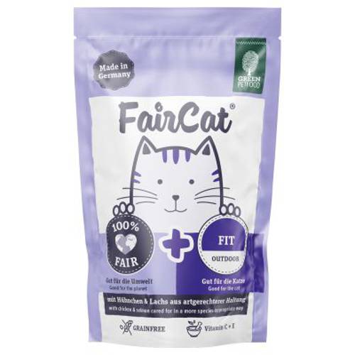 FairCat, mokra karma dla kota Beauty, 16 x 85 g - Green Petfood