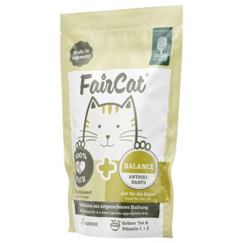 FairCat, mokra karma dla kota Care, 16 x 85 g - Green Petfood