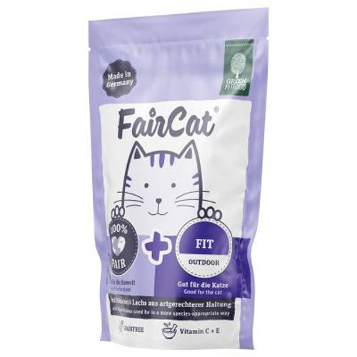 FairCat, mokra karma dla kota Care, 16 x 85 g - Green Petfood
