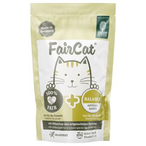 FairCat, mokra karma dla kota Fit, 16 x 85 g - Green Petfood