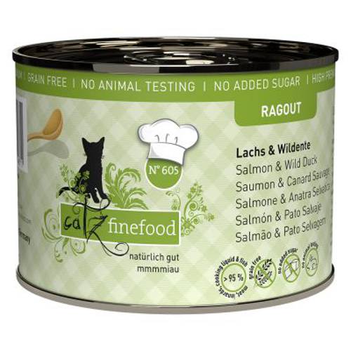 catz finefood Ragout, 6 x 180 g / 190 g Wieprzowina i cielęcina, 6 x 190 g - Catz Finefood