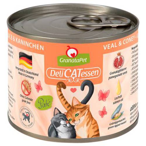 GranataPet DeliCatessen, 6 x 200 g Kitten, drób - Granatapet
