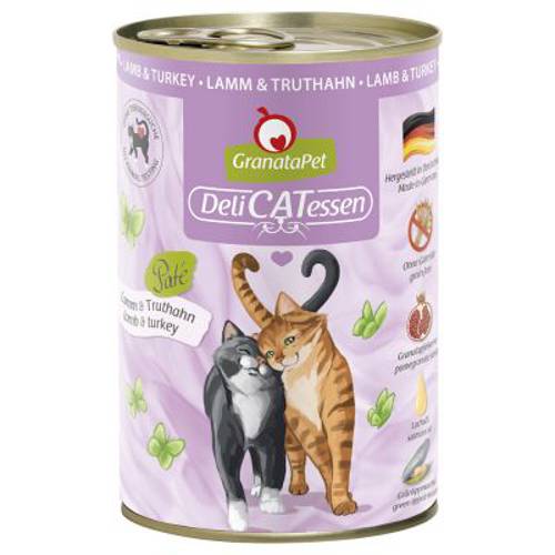 GranataPet DeliCatessen, 6 x 400 g Indyk z bażantem - Granatapet