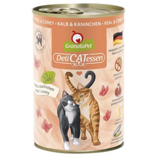 GranataPet DeliCatessen, 6 x 400 g Indyk z bażantem - Granatapet