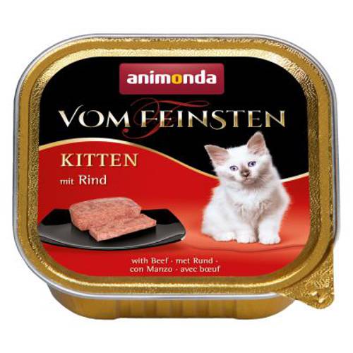 Megapakiet Animonda vom Feinsten Kitten, 30 x 100 g Z drobiem - Animonda Vom Feinsten