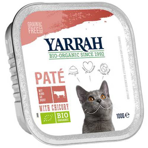 Pakiet mieszany Yarrah Bio Pâté, 8 x 100 g Pakiet mieszany - Yarrah