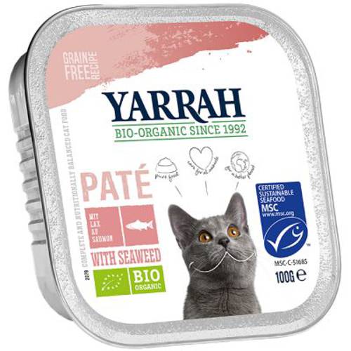 Pakiet mieszany Yarrah Bio Pâté, 8 x 100 g Pakiet mieszany - Yarrah