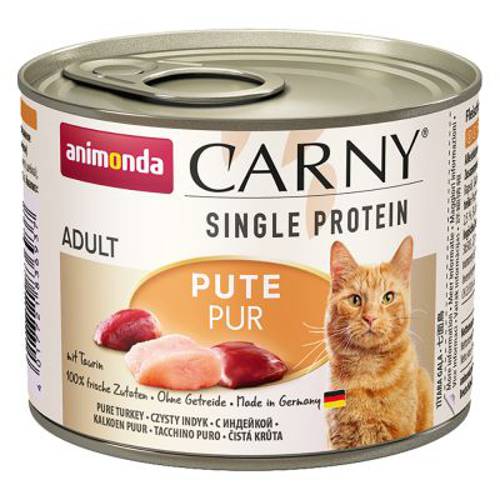 Animonda Carny Single Protein Adult, 6 x 200 g Kurczak