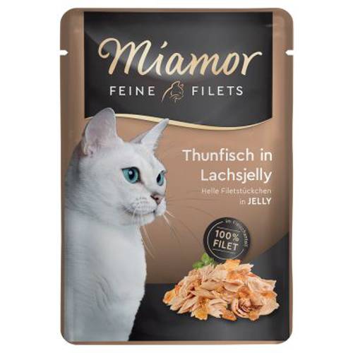 Miamor Feine Filets w saszetkach, 6 x 100 g Kurczak z tuńczykiem - Miamor