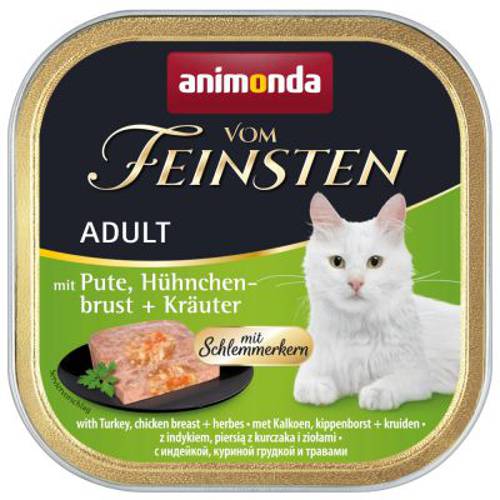 Megapakiet Animonda vom Feinsten Adult, 32 x 100 g Wątróbka drobiowa - Animonda Vom Feinsten