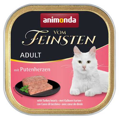 Megapakiet Animonda vom Feinsten Adult, 32 x 100 g Wątróbka drobiowa - Animonda Vom Feinsten