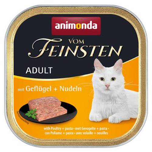 Megapakiet Animonda vom Feinsten Adult, 32 x 100 g Wątróbka drobiowa - Animonda Vom Feinsten