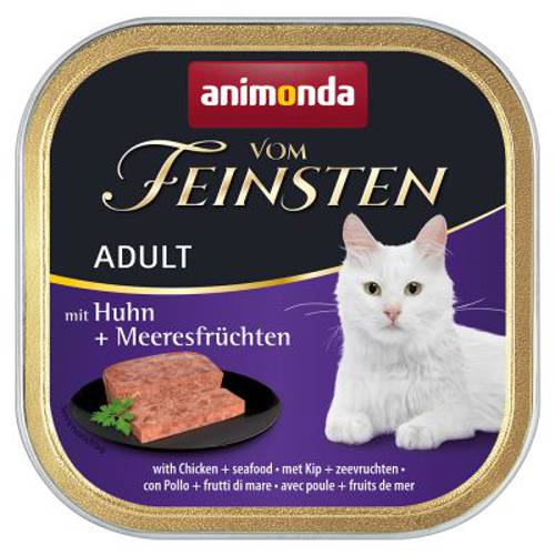 Megapakiet Animonda vom Feinsten Adult, 32 x 100 g Wątróbka drobiowa - Animonda Vom Feinsten