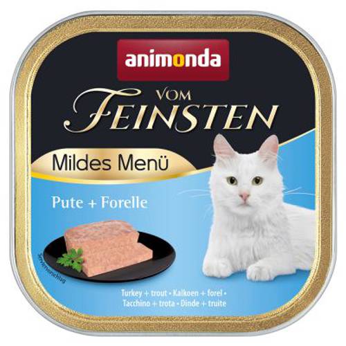 Megapakiet Animonda vom Feinsten Adult, 32 x 100 g Wątróbka drobiowa - Animonda Vom Feinsten