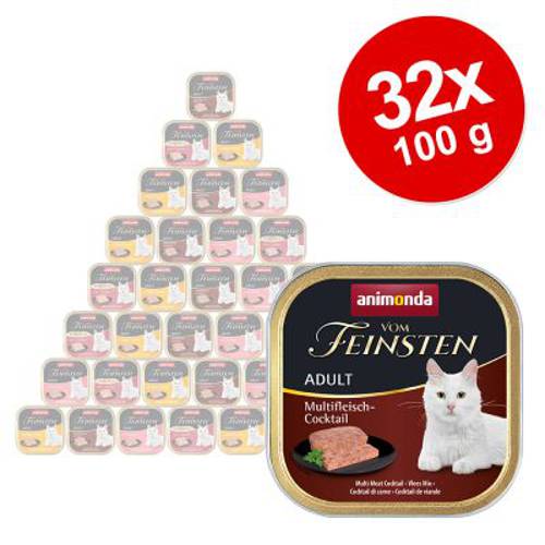 Megapakiet Animonda vom Feinsten Adult, 32 x 100 g Wątróbka drobiowa - Animonda Vom Feinsten