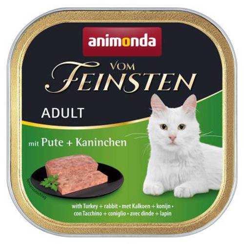 Megapakiet Animonda vom Feinsten Adult, 32 x 100 g Wątróbka drobiowa - Animonda Vom Feinsten