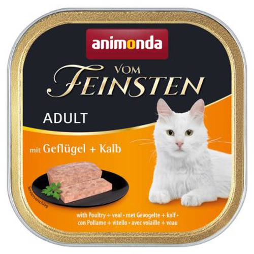 Megapakiet Animonda vom Feinsten Adult, 32 x 100 g Wątróbka drobiowa - Animonda Vom Feinsten