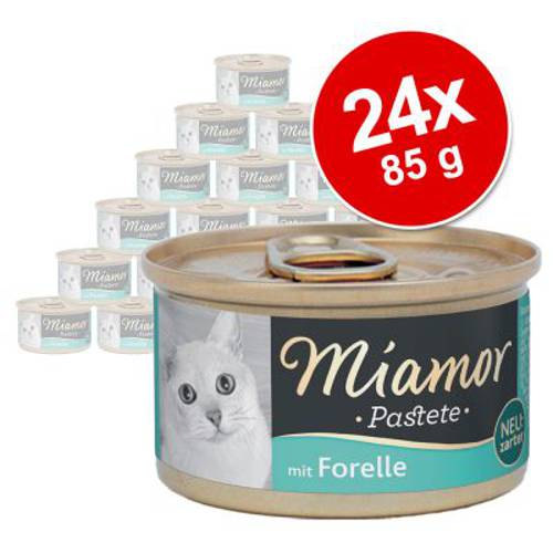 Megapakiet Miamor Pastete, 24 x 85 g Tuńczyk - Miamor