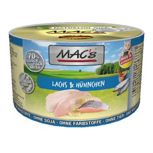 Megapakiet MAC´s Cat karma dla kota, 24 x 200 g Sensitive indyk - Mac S