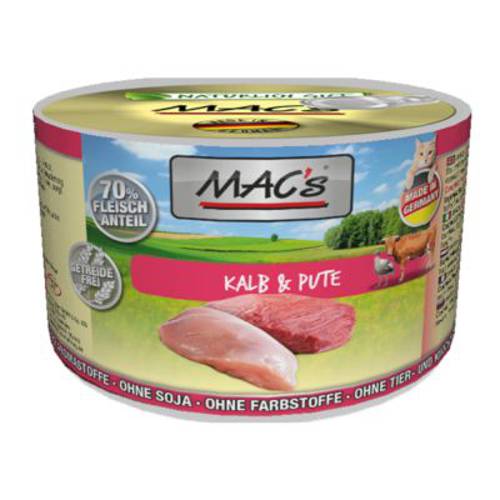 Megapakiet MAC´s Cat karma dla kota, 24 x 200 g Sensitive indyk - Mac S