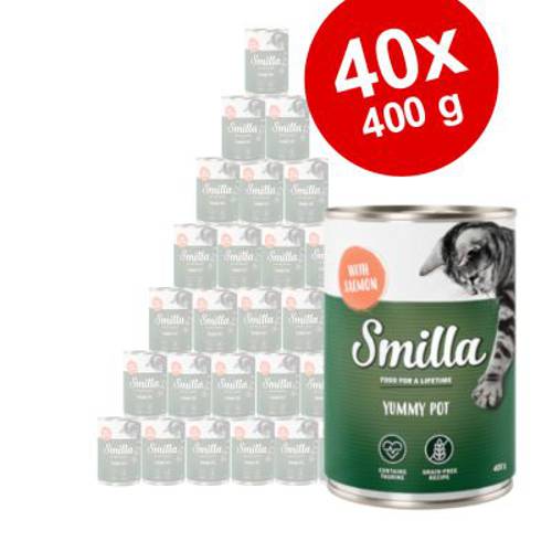 Korzystny pakiet Smilla Mrrrau, 40 x 400 g Indyk - Karma Kot