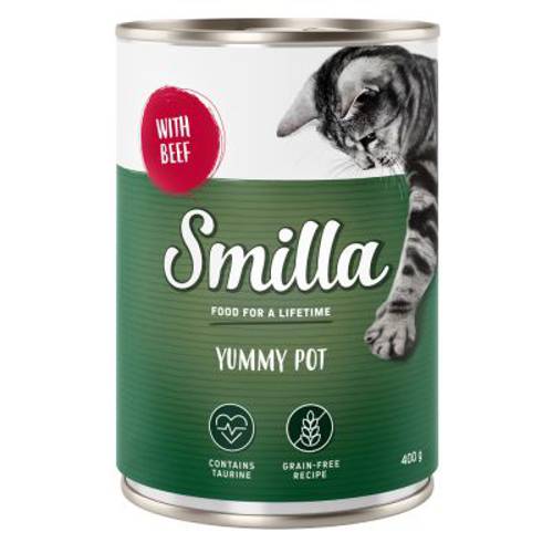 Korzystny pakiet Smilla Mrrrau, 40 x 400 g Indyk - Karma Kot