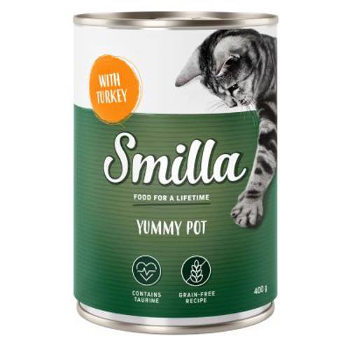 Korzystny pakiet Smilla Mrrrau, 40 x 400 g Indyk - Karma Kot