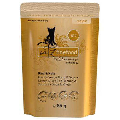 catz finefood w saszetkach, 8 x 85 g Kurczak z tuńczykiem - Catz Finefood