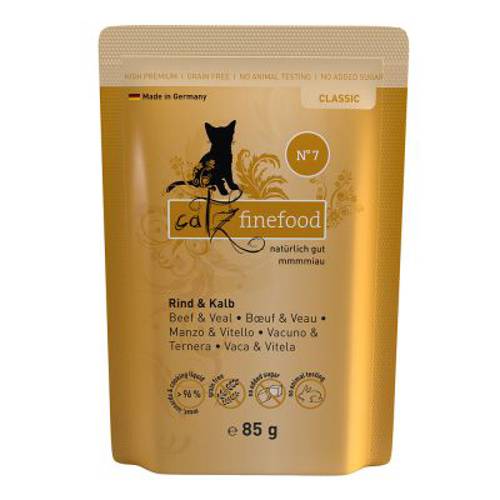 Mieszany pakiet catz finefood w saszetkach, 12 x 85 g Pakiet 2 - Catz Finefood