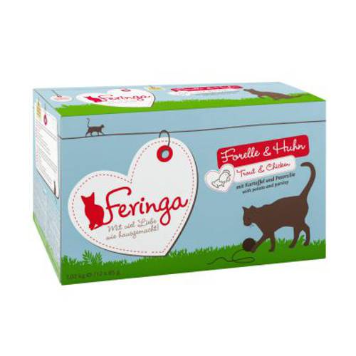 Feringa w saszetkach, 12 x 85 g Pakiet II (6 smaków) - Feringa