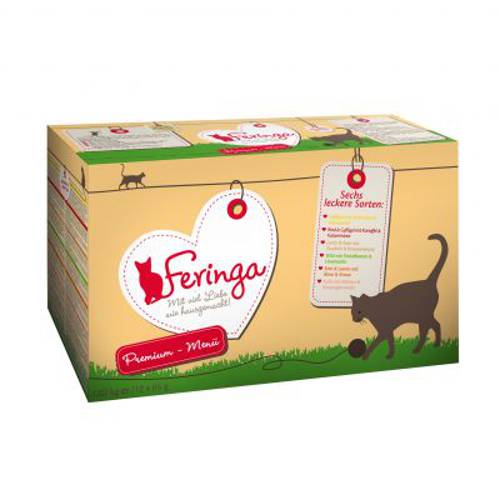 Feringa w saszetkach, 12 x 85 g Pakiet II (6 smaków) - Feringa