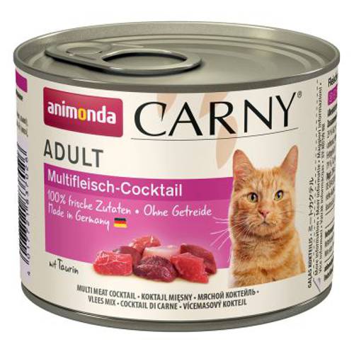 Korzystny pakiet Animonda Carny Adult, 12 x 200 g Indyk i wątróbki kurze - Animonda Rafine