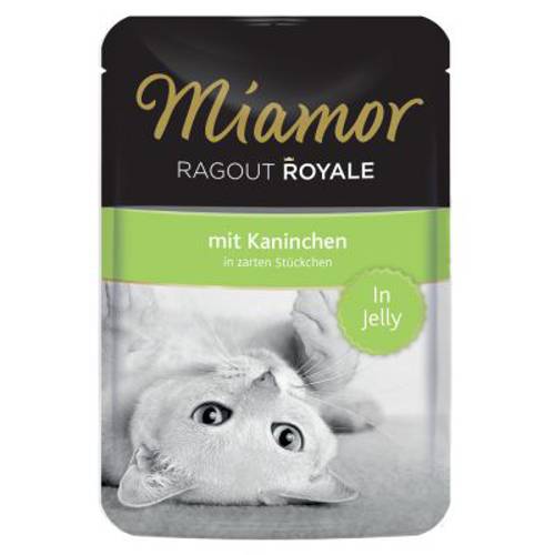 Megapakiet Miamor Ragout Royale w galarecie, 22 x 100 g Cielęcina - Miamor