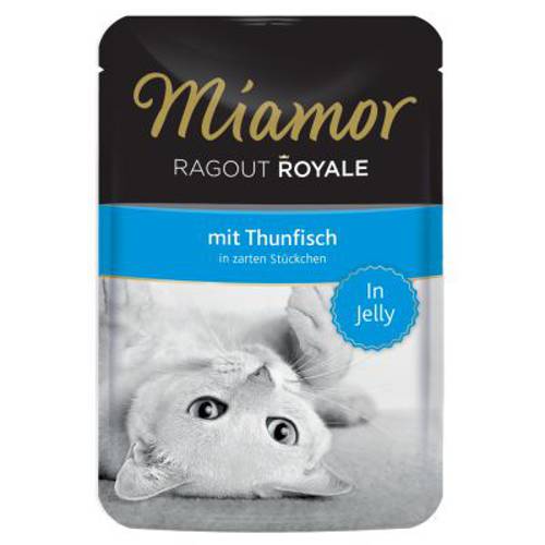 Megapakiet Miamor Ragout Royale w galarecie, 22 x 100 g Cielęcina - Miamor