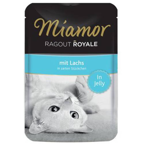 Megapakiet Miamor Ragout Royale w galarecie, 22 x 100 g Cielęcina - Miamor
